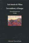 Los senderos y el bosque, de Villena | portada del libro