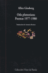 Oda plutoniana, de Ginsberg | portada del libro