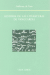 Historía de literatura de vanguardia, de TORRE | portada del libro