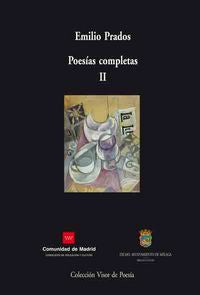 Poesías Completas II, de Prados | portada del libro