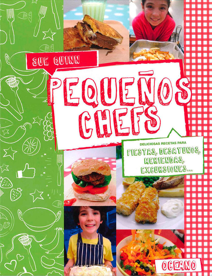 Pequeños chefs, de Quinn, Sue | portada del libro