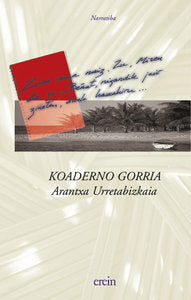 Koaderno gorria, de Arantxa Urretabizkaia | portada del libro
