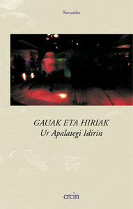 Gauak eta hiriak, de Ur Apalategi | portada del libro