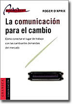 COMUNICACION PARA EL CAMBIO, de D`APRIX | portada del libro