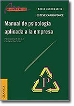 MANUAL DE PSICOLOGIA APLICADA A LA EMPRESA, de CARBO I PONCE | portada del libro