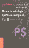 MANUAL DE PSICOLOGIA APLICADA V.II, de CARBO PONCE | portada del libro