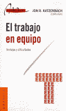 TRABAJO EN EQUIPO, de KATZENBACH | portada del libro