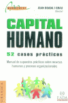 CAPITAL HUMANO 52 CASOS PRACTICOS, de BOADA I GRAU | portada del libro