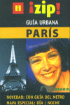 PARIS GUIA URBANA ZIP | portada del libro