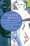 CARACTER FEMENINO, EL, de FRIGOLA | portada del libro
