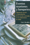 EVENTOS, REUNIONES Y BANQUETES, de Mesalles Canals | portada del libro