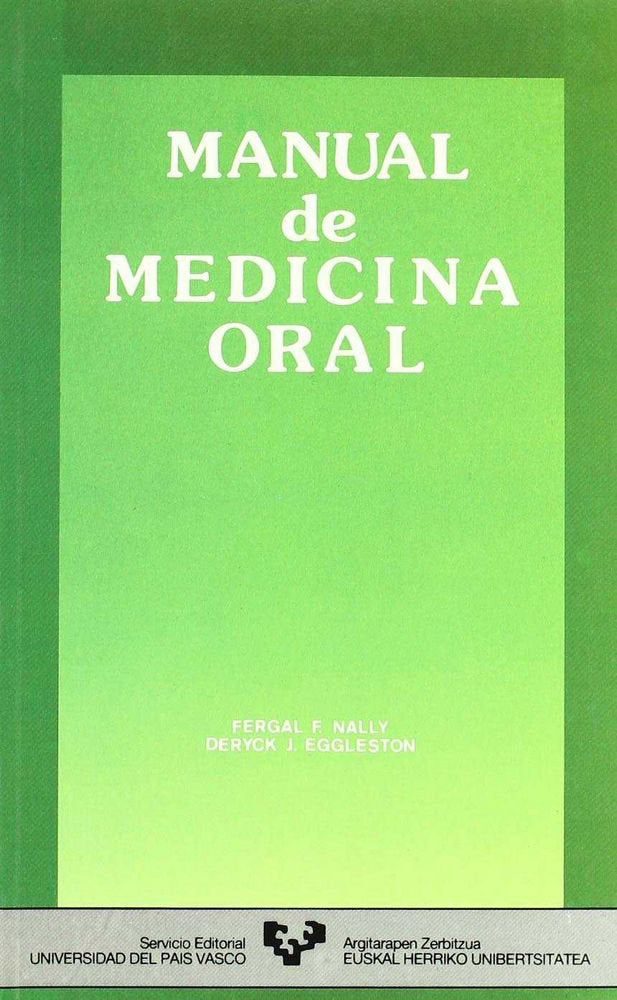 Manual de medicina oral, de Nally, Fergal F. | portada del libro