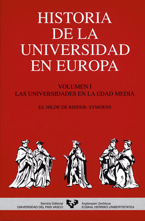 Historia de la Universidad en Europa. Vol. 1. Las universidades en la Edad Media, de RUEGG,WALTER | portada del libro