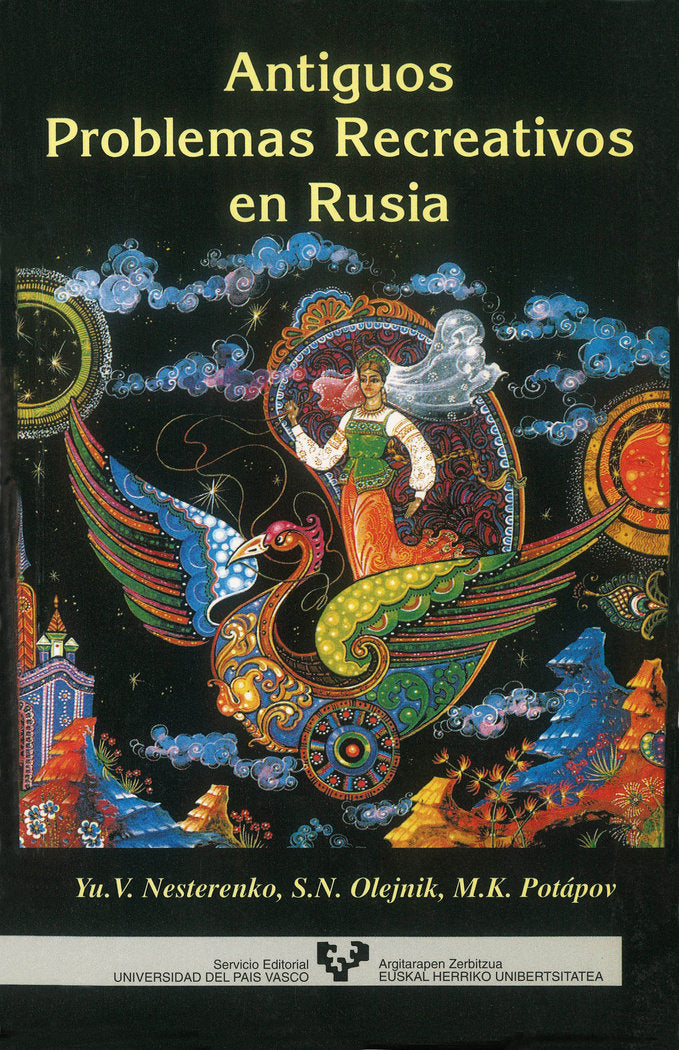 Antiguos problemas recreativos en Rusia, de Nesterenko, Yuri Valentínovich | portada del libro