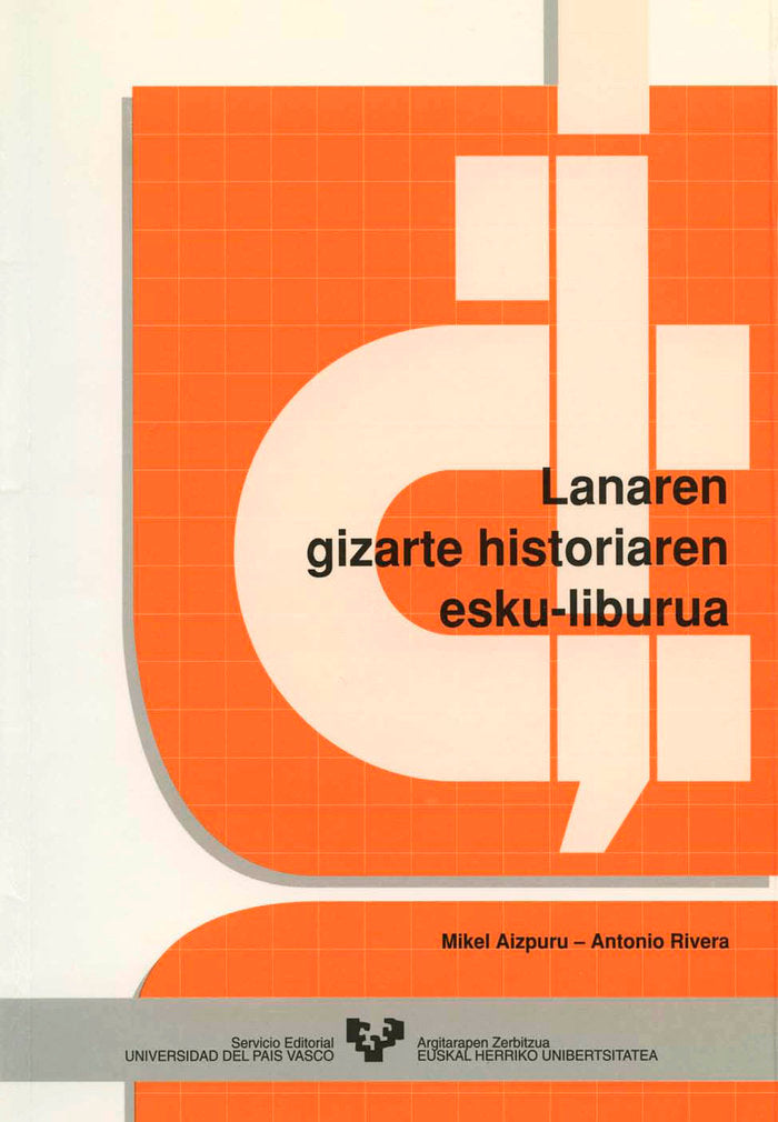 Lanaren gizarte historiaren esku-liburua, de Aizpuru Murua, Mikel | portada del libro