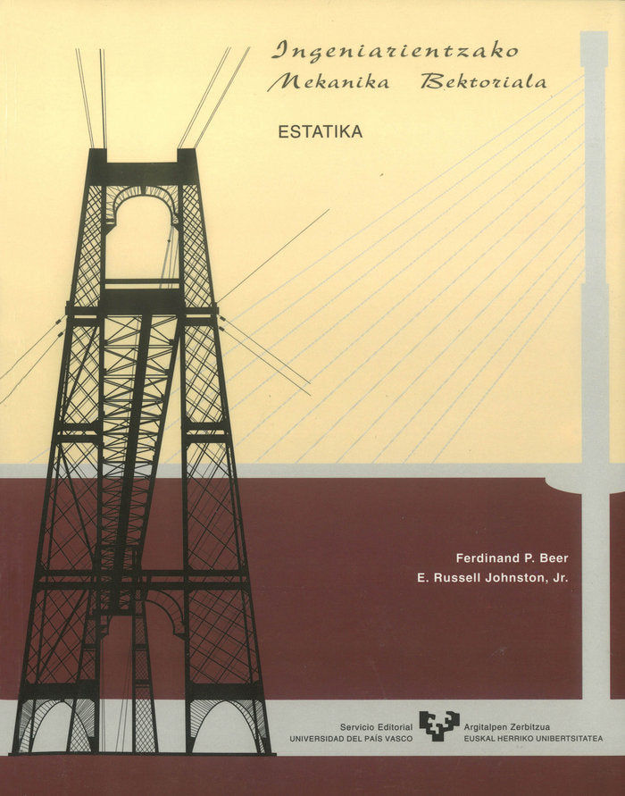Ingeniarientzako mekanika bektoriala. Estatika, de Beer, Ferdinand P. | portada del libro