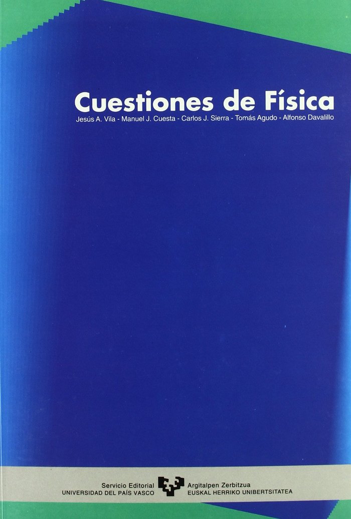 Cuestiones de f¡sica, de VILA, JESUS A. | portada del libro