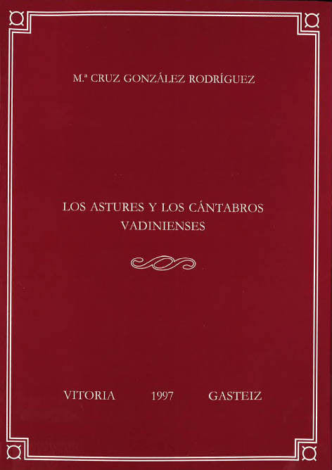Los astures y los cántabros vadinienses, de González Rodríguez, Mª Cruz | portada del libro