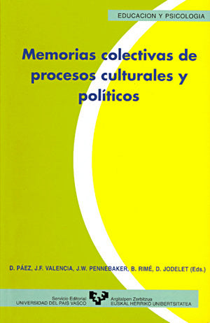 Memorias colectivas de procesos culturales y políticos, de PAEZ | portada del libro