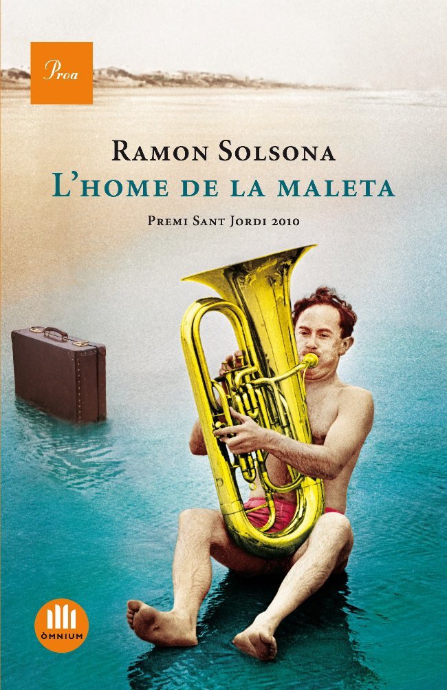 L'home de la maleta, de Solsona | portada del libro