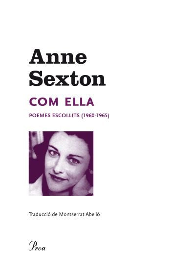 Com ella, de Sexton | portada del libro