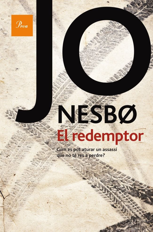 El redemptor, de Nesbo | portada del libro