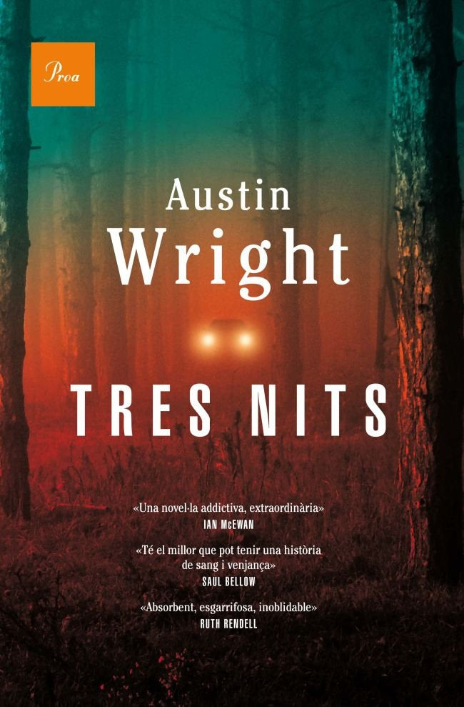 Tres nits, de Wright | portada del libro