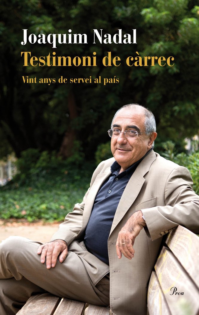 Testimoni de càrrec, de Nadal Farreras, Joaquim | portada del libro
