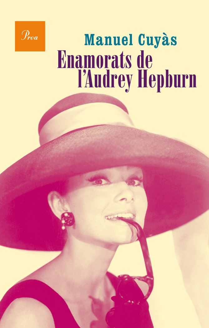 Enamorats de l'Audrey Hepburn, de Cuyàs Gibert | portada del libro