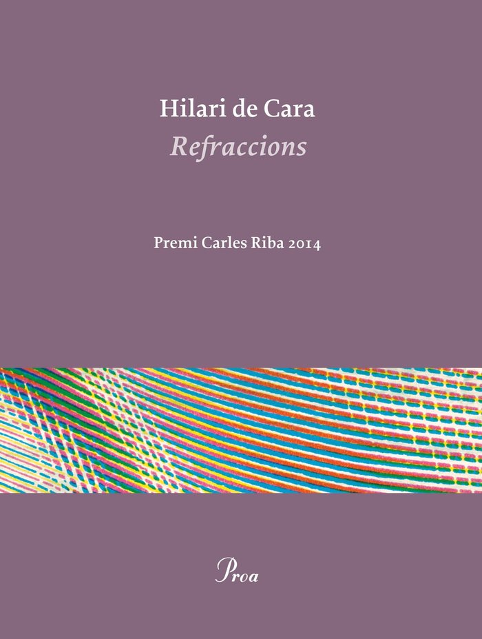 Refraccions, de Cara | portada del libro