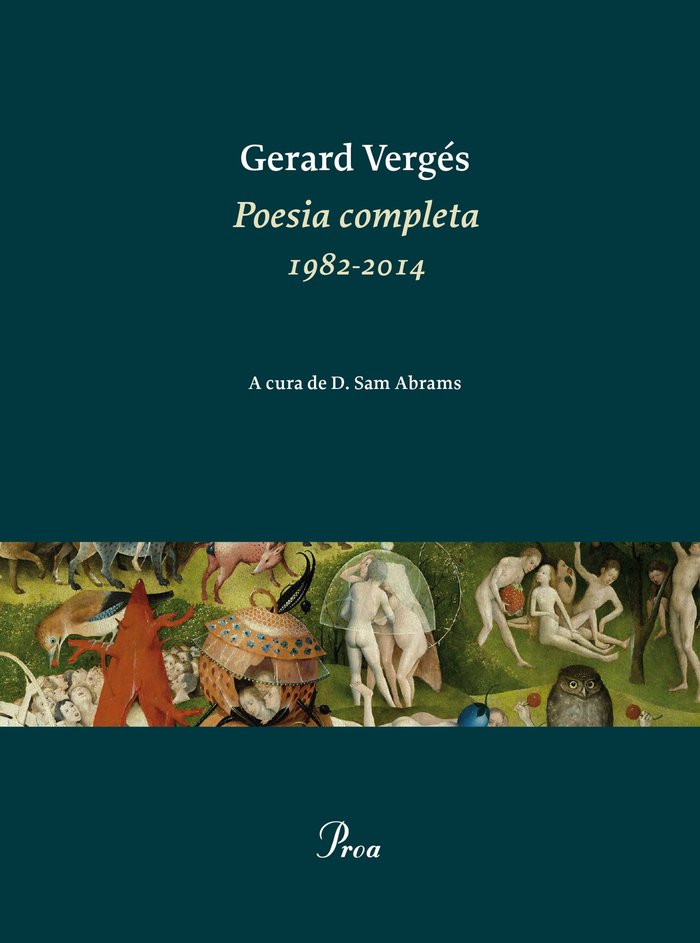 Poesia completa 1982-2014, de Verges Príncep, Gerard | portada del libro