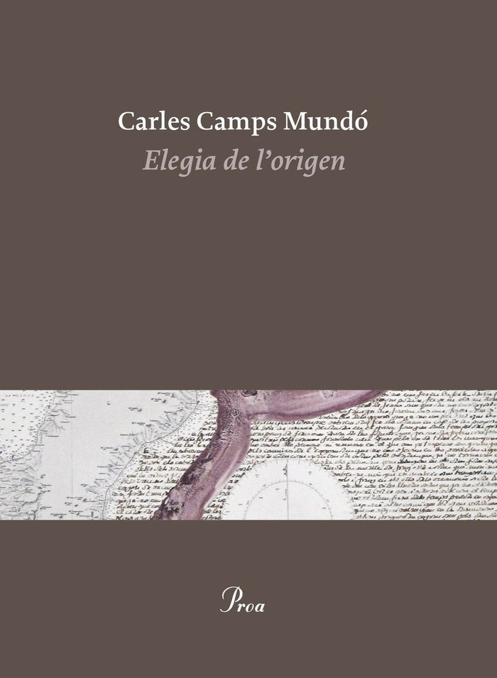 Elegia de l'origen, de Camps Mundó | portada del libro