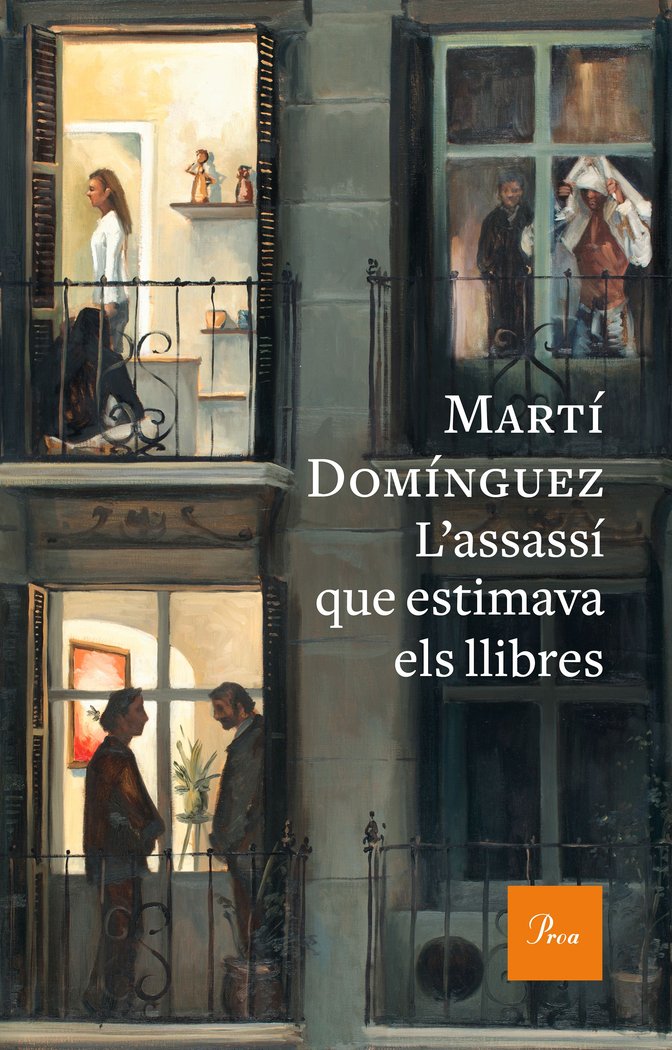 L'assassí que estimava els llibres, de Domínguez, Martí | portada del libro