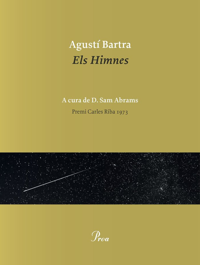 Els Himnes, de Bartra, Agustí | portada del libro