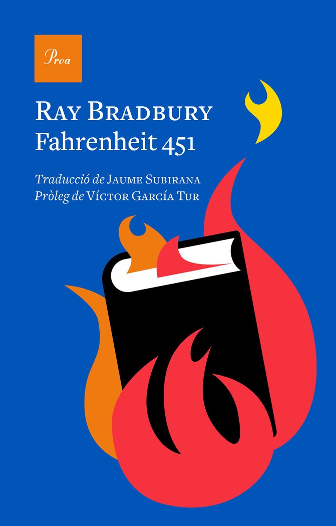 Fahrenheit 451, de Bradbury, Ray | portada del libro