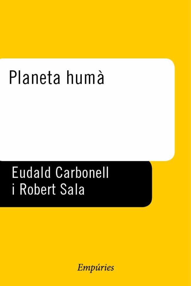 Planeta humà, de Sala | portada del libro