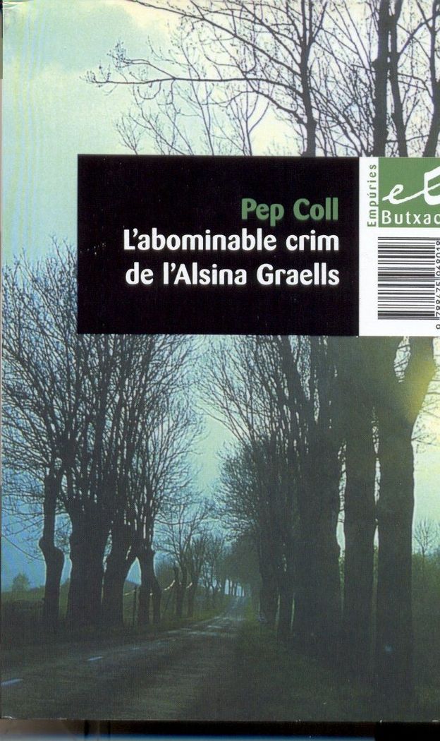 L'abominable crim de l'Alsina Graells, de Coll | portada del libro