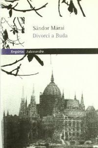 Divorci a Buda, de Márai | portada del libro