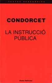 La instrucció pública, de Condorcet | portada del libro