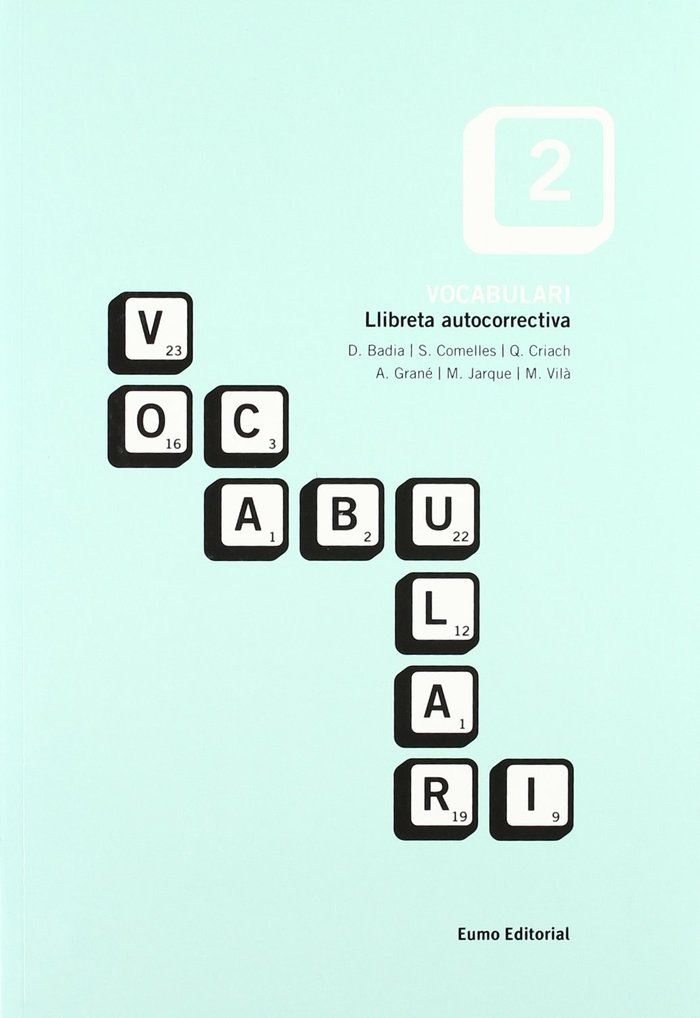 Vocabulari 2, de Badia Armengol, Dolors | portada del libro