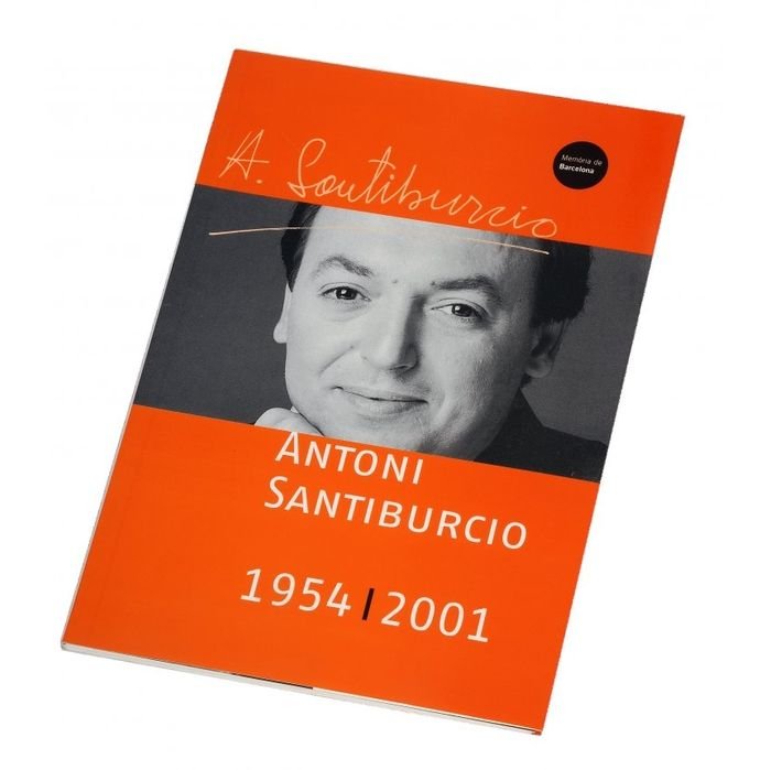 ANTONI SANTIBURCIO 1954-2001, de ES000000AJUNTAMENT DE BARCE | portada del libro