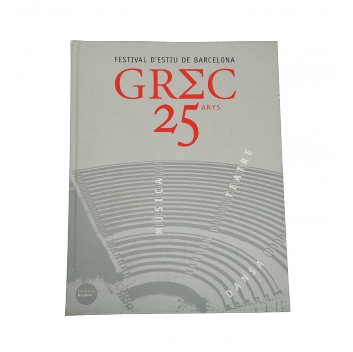 GREC, 25 ANYS, de ES000000AJUNTAMENT DE BARCE | portada del libro