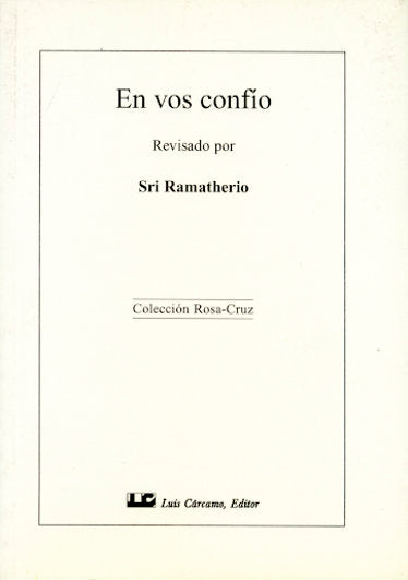 En Vos confio, de Ramatherio | portada del libro