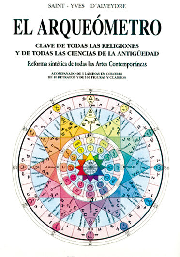 El Arqueómetro, de D'Alveydre, Saint-Yves | portada del libro