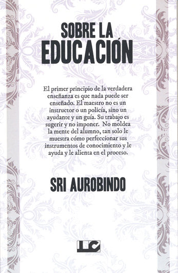 Sobre la educación, de Sri Aurobindo | portada del libro