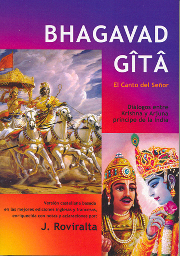 BHAGAVAD GITA EL CANTO DEL SEÑOR, de ROVIRALTA | portada del libro