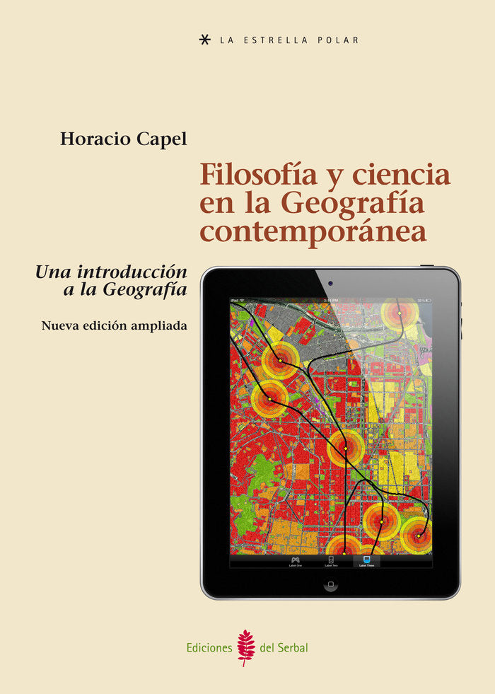 Filosofía y ciencia en la Geografía contemporánea, de Capel, Horacio | portada del libro