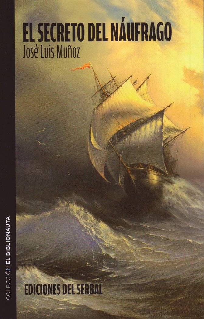 El secreto del naúfrago, de Muñoz Jimeno, José Luis | portada del libro