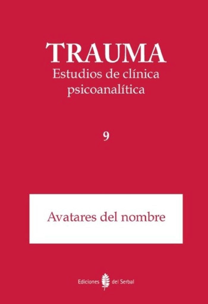TRAUMA 9 ESTUDIOS DE CLINICA PSICOANALITICA | portada del libro
