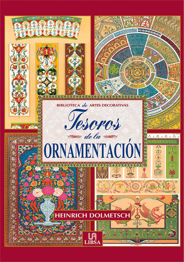 Tesoros de la Ornamentación, de DOLMETSCH | portada del libro